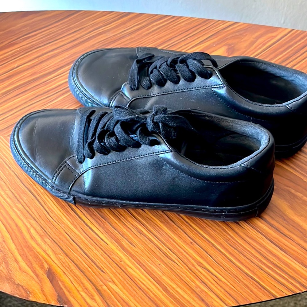All black men Express sneakers
